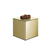 Gessi Jacqueline Контейнер для хранения 8х10,4h см, с крышкой, цвет: brass PVD 77567#710