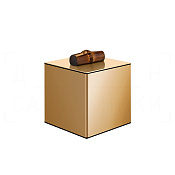 Gessi Jacqueline Контейнер для хранения 8х10,4h см, с крышкой, цвет: warm bronze PVD 77567#735