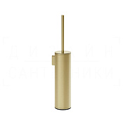 Gessi Pelle Ершик для унитаза подвесной, латунная колба, цвет: brushed brass PVD 78519#727