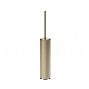 Gessi Pelle Ершик для унитаза напольный, латунная колба, цвет: finox brushed nickel 78543#149
