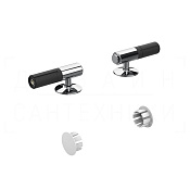 Gessi Total Look Петли плавного закрывания сиденья унитаза с заглушками, цвет: chrome 39184#031