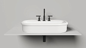 Salini Opera S-Sense Раковина чаша 75х50х16h см, с переливом, цвет: RAL полностью глянцевый 1110101GF