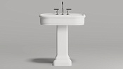 Salini Opera Пьедестал для раковины из S-Sense напольный, 30х20х70h см, цвет: белый глянцевый 1307101G