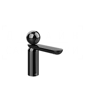Gessi Perle Смеситель для раковины, без донного клапана, излив 13,2 см, цвет: black metal PVD 74002#706