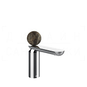 Gessi Perle Смеситель для раковины, с донным клапаном, излив 13,2 см, цвет: chrome 74151#031