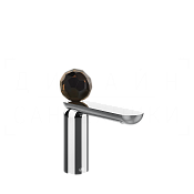 Gessi Perle Смеситель для раковины, с донным клапаном, излив 13,2 см, цвет: chrome 74251#031