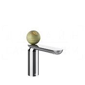 Gessi Perle Смеситель для раковины, без донного клапана, излив 13,2 см, цвет: chrome 74502#031