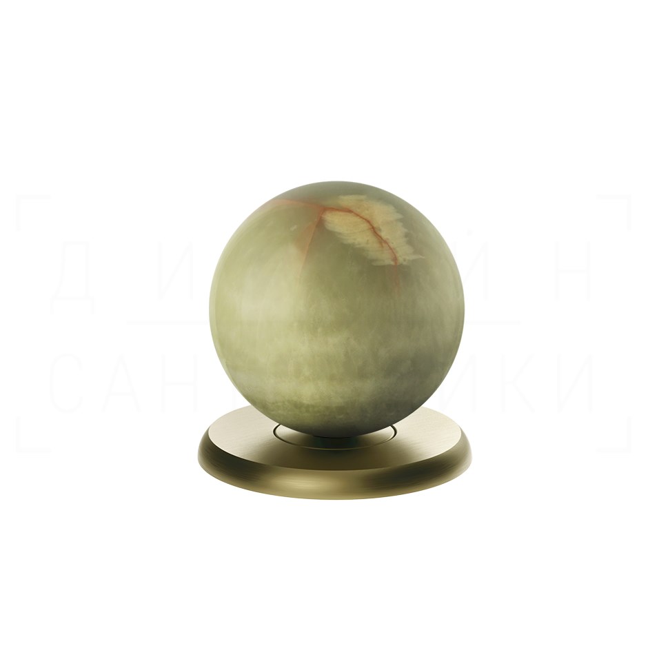 Gessi Perle Смеситель для раковины, без донного клапана и излива, цвет: brushed brass PVD 74537#727