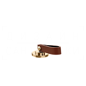 Gessi Pelle Laccetto Смеситель для раковины, без д/к и излива, цвет: red cherry/warm Bronze PVD 78400#430