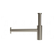 Gessi Сифон для раковины бутылочный G 1 1/4, цвет: steel brushed 01430#239