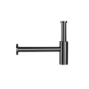 Gessi Сифон для раковины бутылочный G 1 1/4, цвет: black metal PVD 01430#706