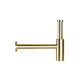 Gessi Сифон для раковины бутылочный G 1 1/4, цвет: brass PVD 01430#710