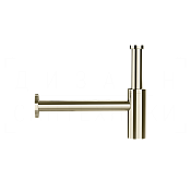 Gessi Сифон для раковины бутылочный G 1 1/4, цвет: nickel PVD 01430#720
