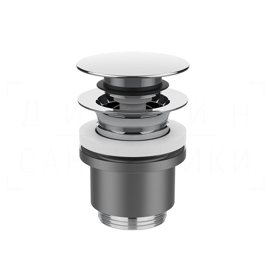 Gessi Донный клапан без перелива “Stop&Go”, цвет: chrome 01431#031