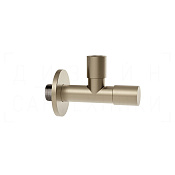 Gessi Запорный кран-фильтр под раковину с подводом на 1/2, вывод 3/8, цвет: finox brushed nickel 01432#149