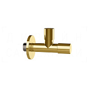 Gessi Запорный кран-фильтр под раковину с подводом воды на 1/2, вывод 3/8, цвет: gold PVD 01432#246