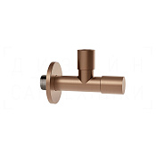 Gessi Запорный кран-фильтр под раковину с подводом воды на 1/2, вывод 3/8, цвет: copper brushed PVD 01432#708
