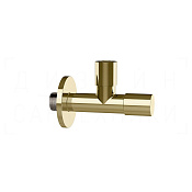 Gessi Запорный кран-фильтр под раковину с подводом воды на 1/2, вывод 3/8, цвет: brass PVD 01432#710