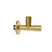 Gessi Запорный кран-фильтр под раковину с подводом воды на 1/2, вывод 3/8, цвет: gold brushed 01432#716