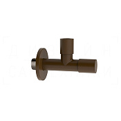 Gessi Запорный кран-фильтр под раковину с подводом воды на 1/2, вывод 3/8, цвет: dark bronze 01432#845