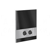Gessi Perle Rigato Кнопка смыва для инсталляции Viega, 2 режима, латунь, цвет: chrome 56521#031