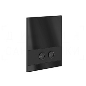 Gessi Perle Diamantato Кнопка смыва для инсталляции Tece, 2 режима, латунь, цвет: matte black 56617#299