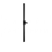 Gessi Sensazioni Душевая штанга 84 см, с держателем для лейки, цвет: black metal PVD 57144#706