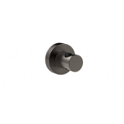 Gessi Sensazioni Держатель для ручного душа неподвижный, цвет: black metal brushed PVD 57157#707