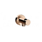 Gessi Sensazioni Шланговое подключение с держателем для душа, цвет: copper PVD 57161#030