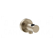 Gessi Sensazioni Шланговое подключение с держателем для душа, цвет: finox brushed nickel 57161#149