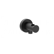 Gessi Sensazioni Шланговое подключение с держателем для душа, цвет: matte black 57161#299