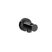 Gessi Sensazioni Шланговое подключение с держателем для душа, цвет: black metal PVD 57161#706