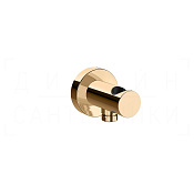 Gessi Sensazioni Шланговое подключение с держателем для душа, цвет: warm bronze PVD 57161#735