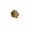 Gessi Sensazioni Шланговое подключение, цвет: deep bronze brushed PVD 57169#791