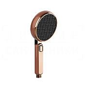 Gessi Sensazioni Ручной душ с 2 видами струи и переключателем, цвет: copper PVD 57176#030