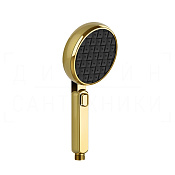 Gessi Sensazioni Ручной душ с 2 видами струи и переключателем, цвет: gold PVD 57176#246