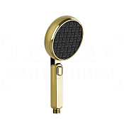 Gessi Sensazioni Ручной душ с 2 видами струи и переключателем, цвет: brass PVD 57176#710