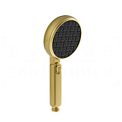 Gessi Sensazioni Ручной душ с 2 видами струи и переключателем, цвет: gold brushed 57176#716