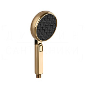 Gessi Sensazioni Ручной душ с 2 видами струи и переключателем, цвет: warm bronze PVD 57176#735