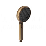 Gessi Sensazioni Ручной душ с 2 видами струи и переключателем, цвет: dark bronze 57176#845