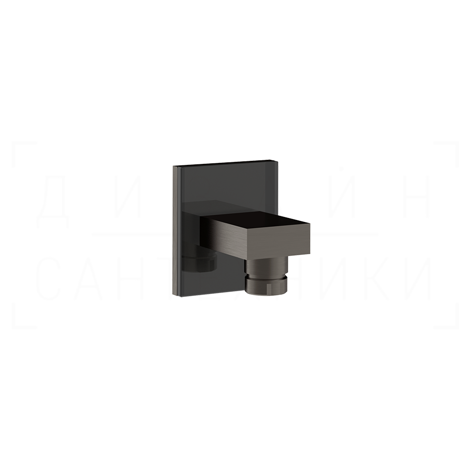 Gessi Sensazioni Шланговое подключение, цвет: black metal brushed PVD 57369#707