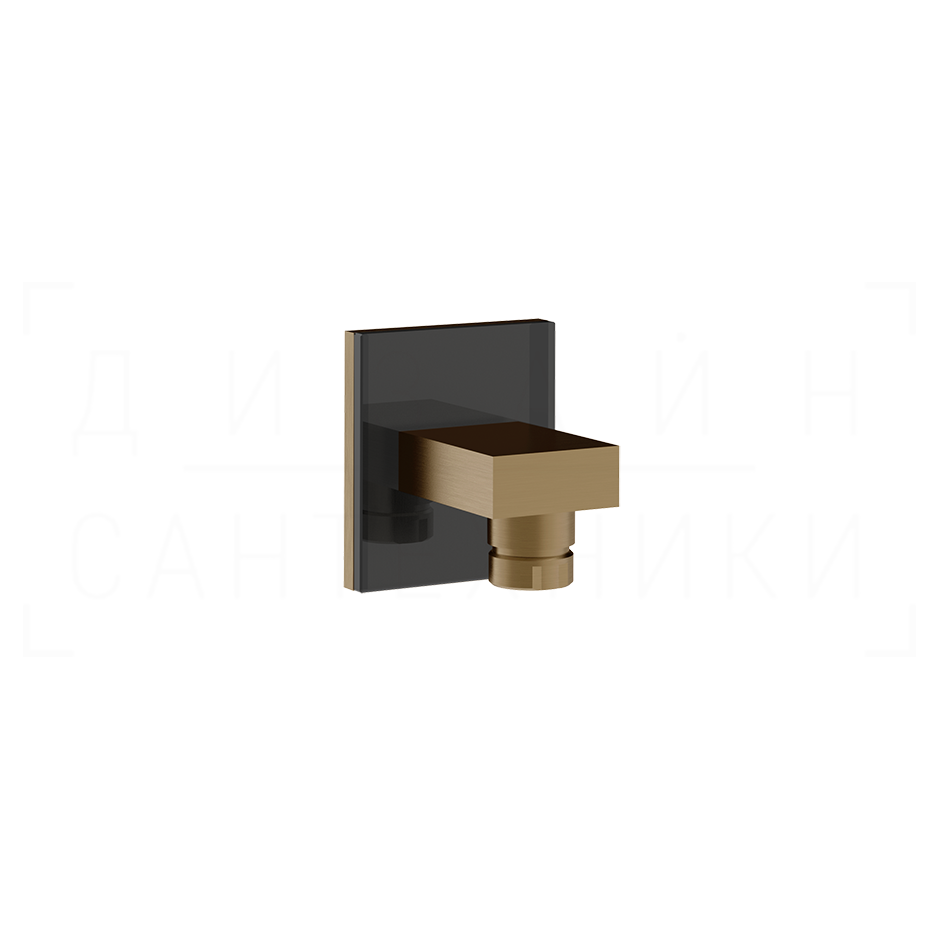 Gessi Sensazioni Шланговое подключение, цвет: deep bronze brushed PVD 57369#791