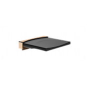 Gessi Perle Сиденье для душа, с креплениями к стене, 38x35,8 см, цвет: copper PVD 57590#030