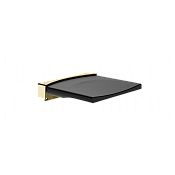 Gessi Perle Сиденье для душа, с креплениями к стене, 38x35,8 см, цвет: brass PVD 57590#710