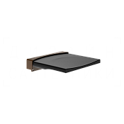 Gessi Perle Сиденье для душа, с креплениями к стене, 38x35,8 см, цвет: dark bronze 57590#845