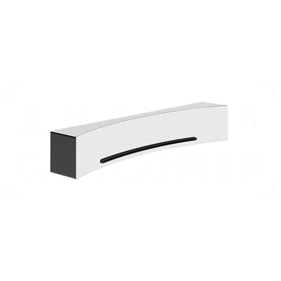 Gessi Perle Излив настенный для ванны, каскадный, цвет: chrome 57595#031