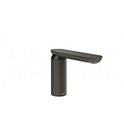 Gessi Perle Излив отдельностоящий для раковины 13,2 см, цвет: black metal brushed PVD 74021#707