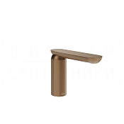 Gessi Perle Излив отдельностоящий для раковины 13,2 см, цвет: copper brushed PVD 74021#708