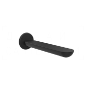Gessi Perle Излив настенный для раковины 19,4 см, цвет: matte black 74031#299