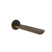 Gessi Perle Излив настенный для раковины 19,4 см, цвет: dark bronze 74031#845